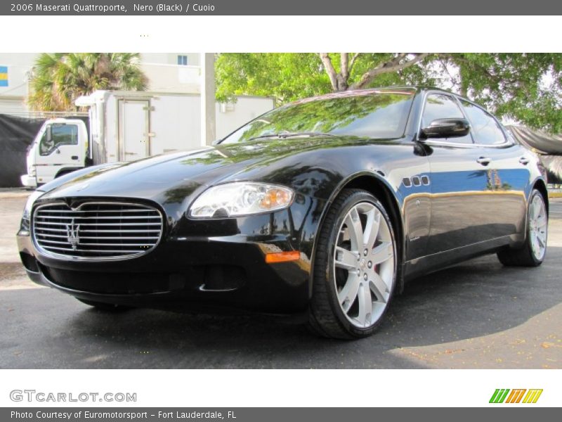 Nero (Black) / Cuoio 2006 Maserati Quattroporte