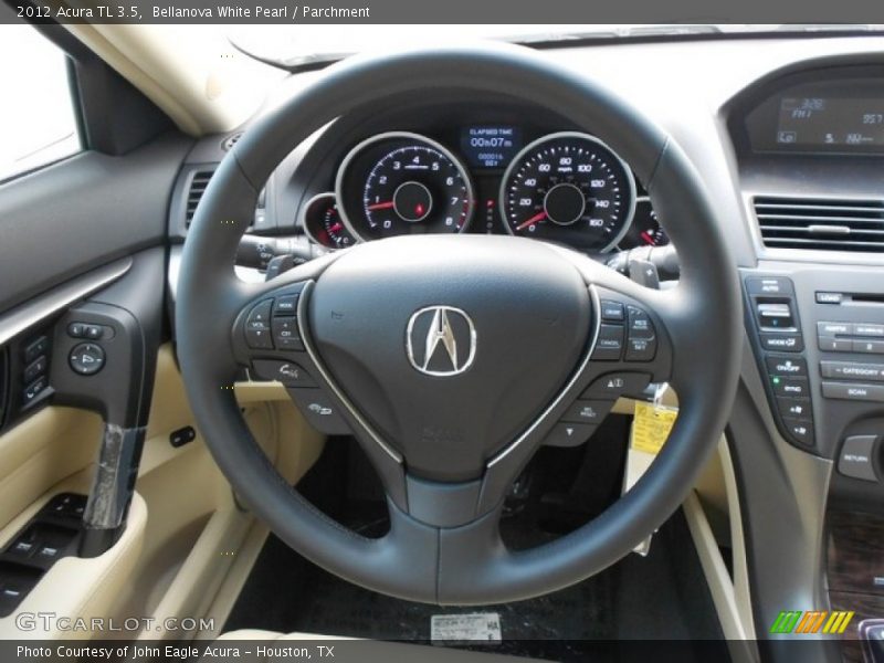 Bellanova White Pearl / Parchment 2012 Acura TL 3.5