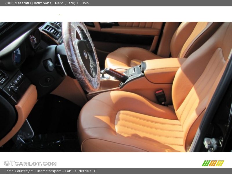 Nero (Black) / Cuoio 2006 Maserati Quattroporte