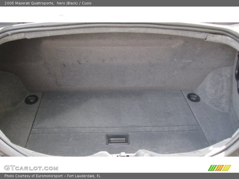 Nero (Black) / Cuoio 2006 Maserati Quattroporte