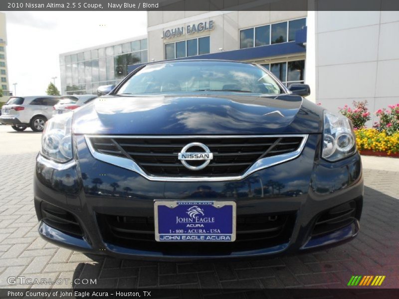 Navy Blue / Blond 2010 Nissan Altima 2.5 S Coupe