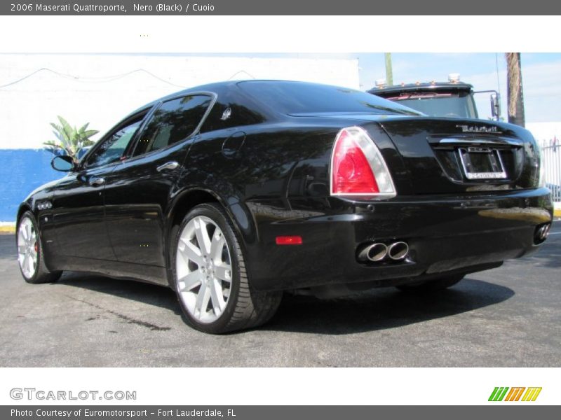 Nero (Black) / Cuoio 2006 Maserati Quattroporte