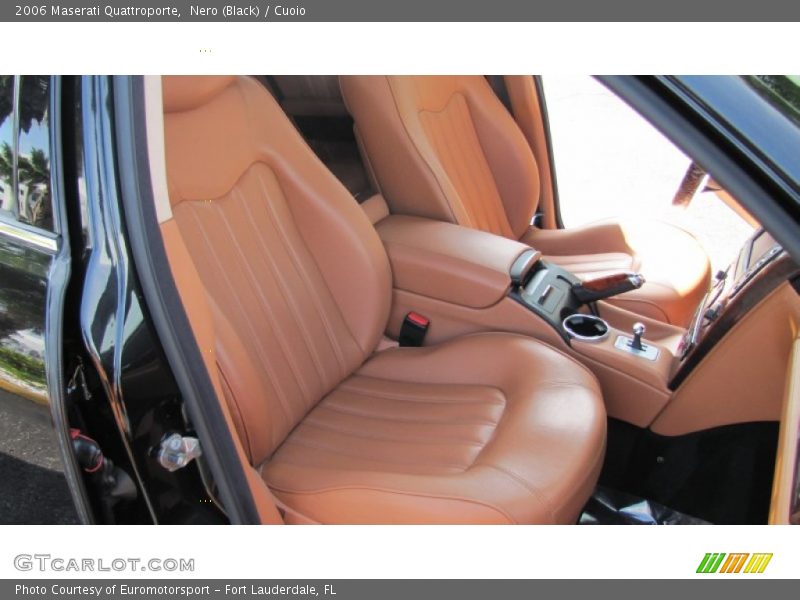 Nero (Black) / Cuoio 2006 Maserati Quattroporte