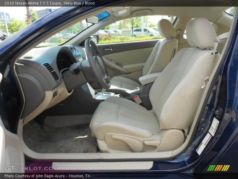 Navy Blue / Blond 2010 Nissan Altima 2.5 S Coupe