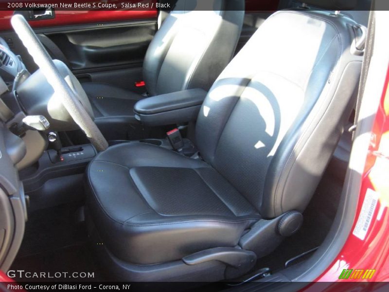Salsa Red / Black 2008 Volkswagen New Beetle S Coupe