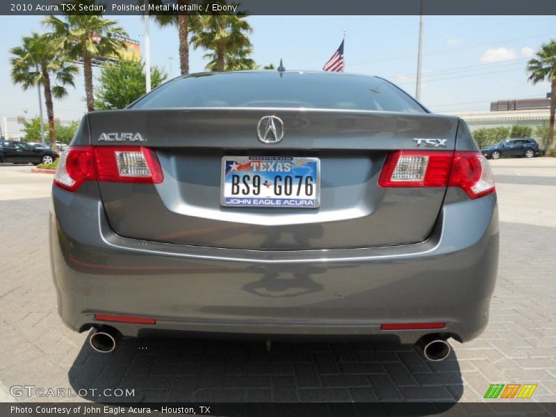 Polished Metal Metallic / Ebony 2010 Acura TSX Sedan