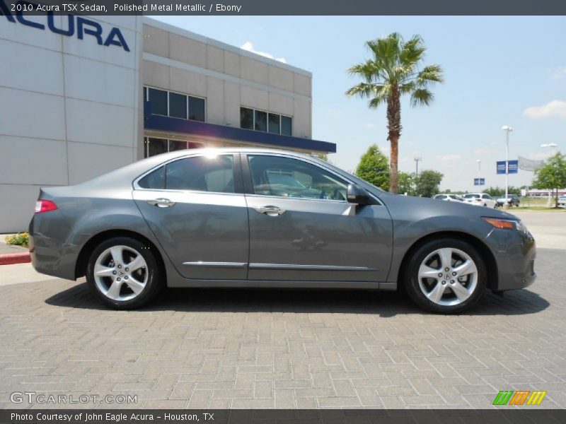 Polished Metal Metallic / Ebony 2010 Acura TSX Sedan