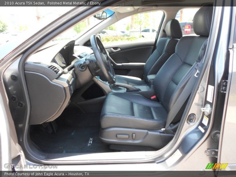 Polished Metal Metallic / Ebony 2010 Acura TSX Sedan