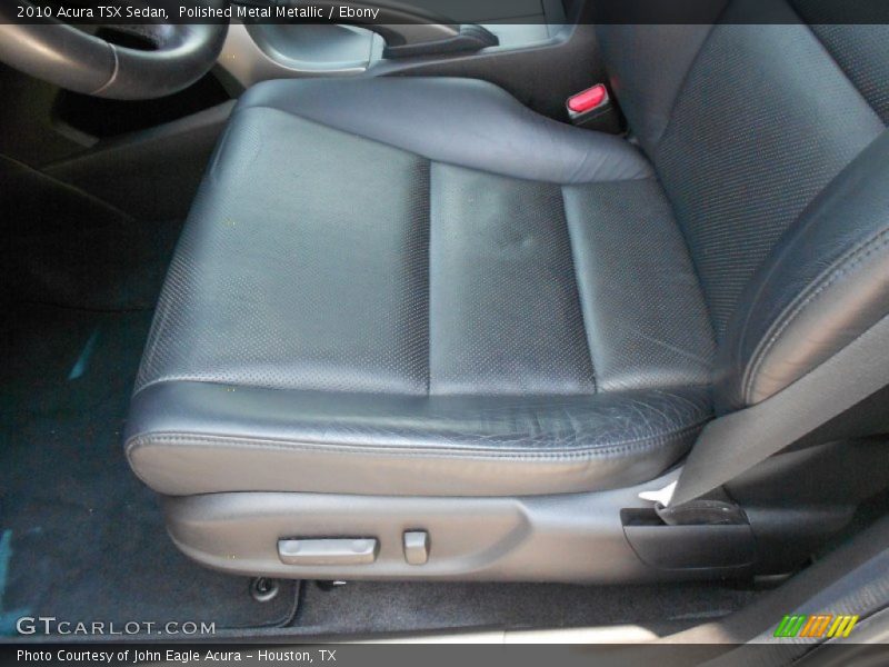 Polished Metal Metallic / Ebony 2010 Acura TSX Sedan
