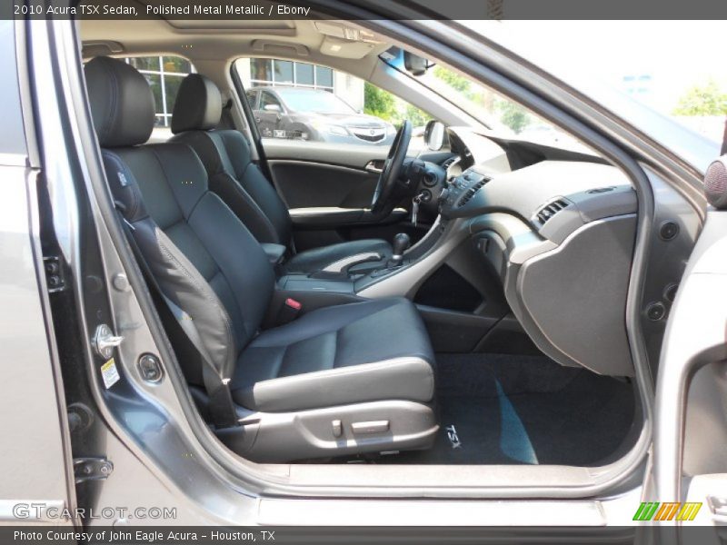 Polished Metal Metallic / Ebony 2010 Acura TSX Sedan