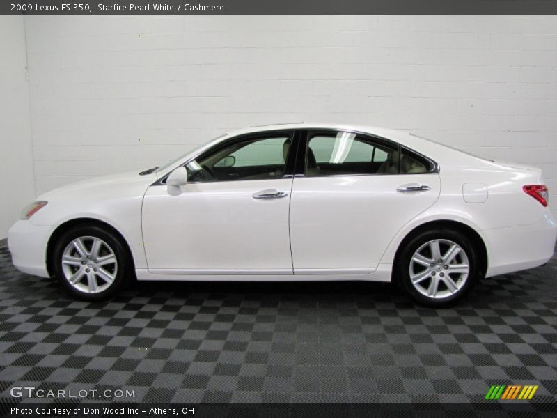 Starfire Pearl White / Cashmere 2009 Lexus ES 350