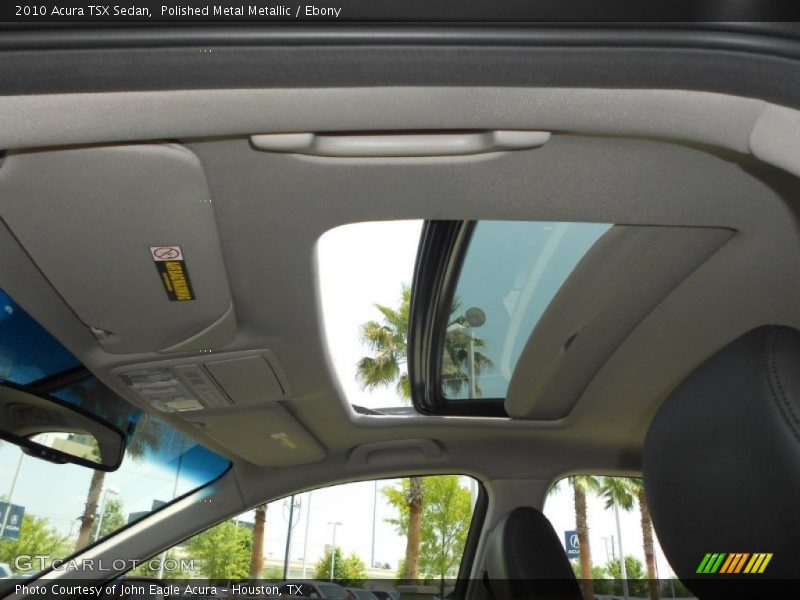 Polished Metal Metallic / Ebony 2010 Acura TSX Sedan