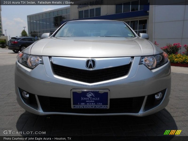 Palladium Metallic / Ebony 2010 Acura TSX Sedan