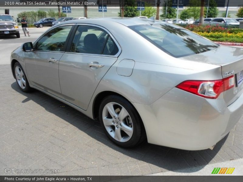 Palladium Metallic / Ebony 2010 Acura TSX Sedan