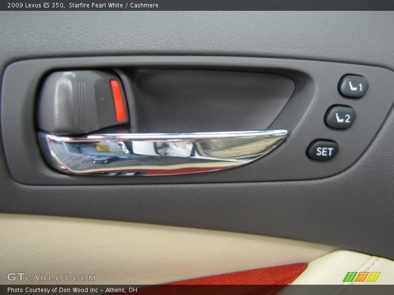 Starfire Pearl White / Cashmere 2009 Lexus ES 350