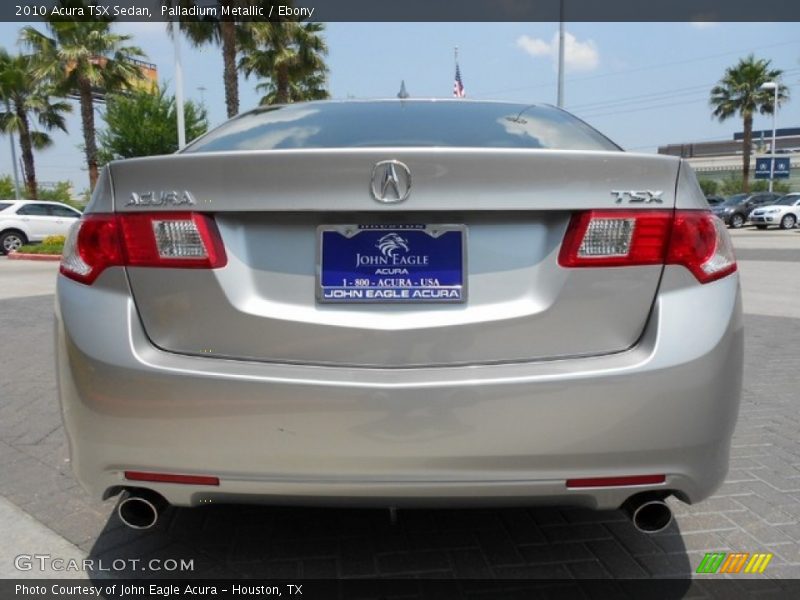 Palladium Metallic / Ebony 2010 Acura TSX Sedan