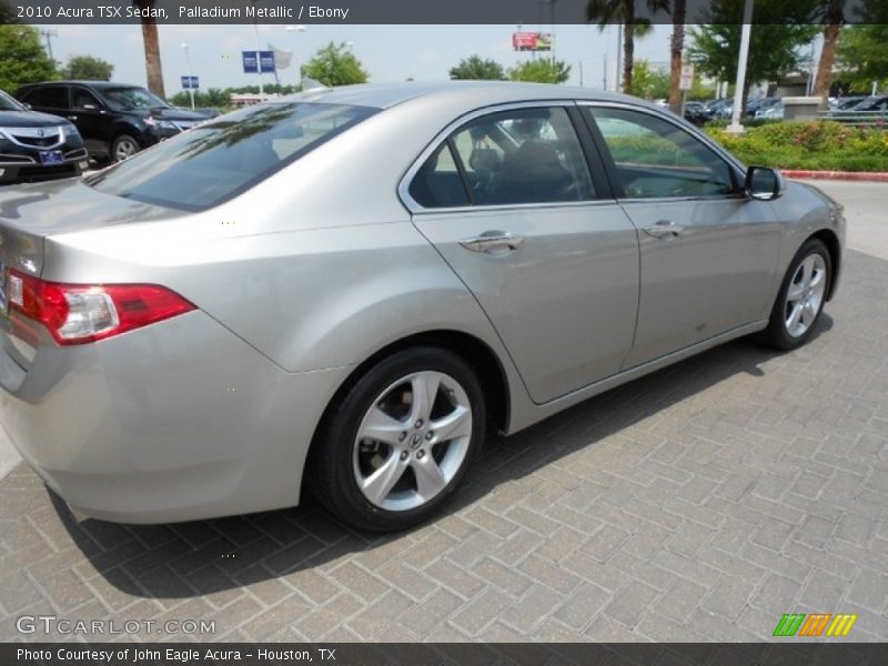 Palladium Metallic / Ebony 2010 Acura TSX Sedan