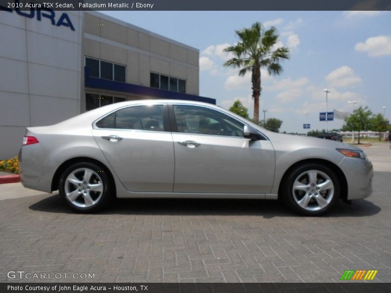 Palladium Metallic / Ebony 2010 Acura TSX Sedan