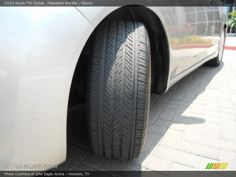 Palladium Metallic / Ebony 2010 Acura TSX Sedan