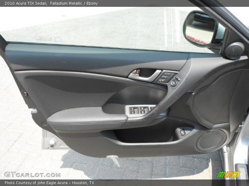 Palladium Metallic / Ebony 2010 Acura TSX Sedan