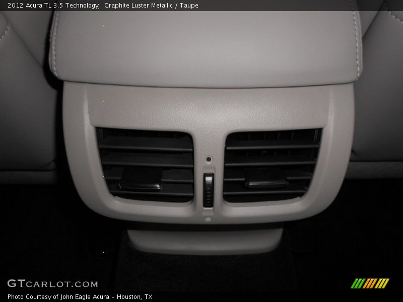 Graphite Luster Metallic / Taupe 2012 Acura TL 3.5 Technology