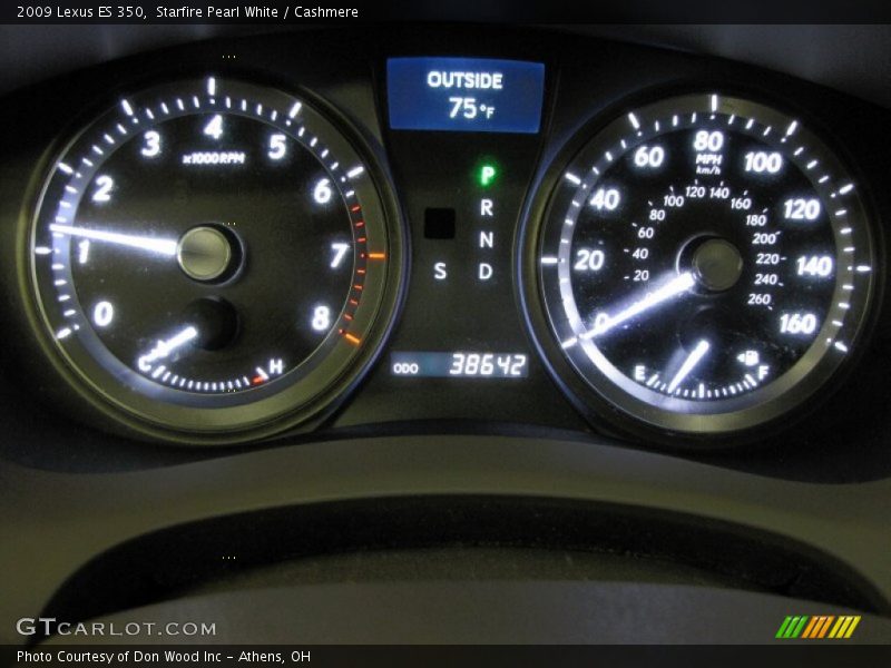 Starfire Pearl White / Cashmere 2009 Lexus ES 350