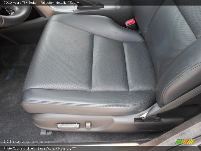 Palladium Metallic / Ebony 2010 Acura TSX Sedan