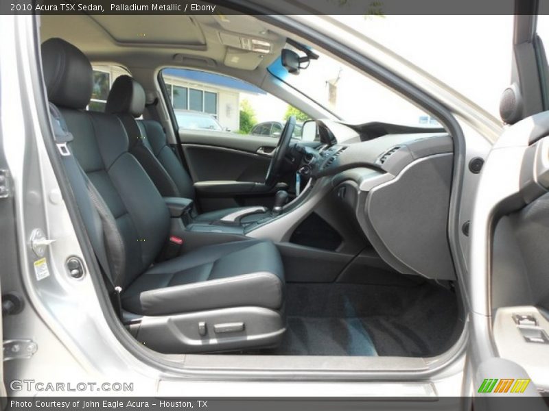 Palladium Metallic / Ebony 2010 Acura TSX Sedan