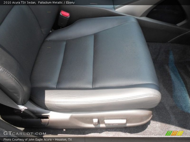 Palladium Metallic / Ebony 2010 Acura TSX Sedan