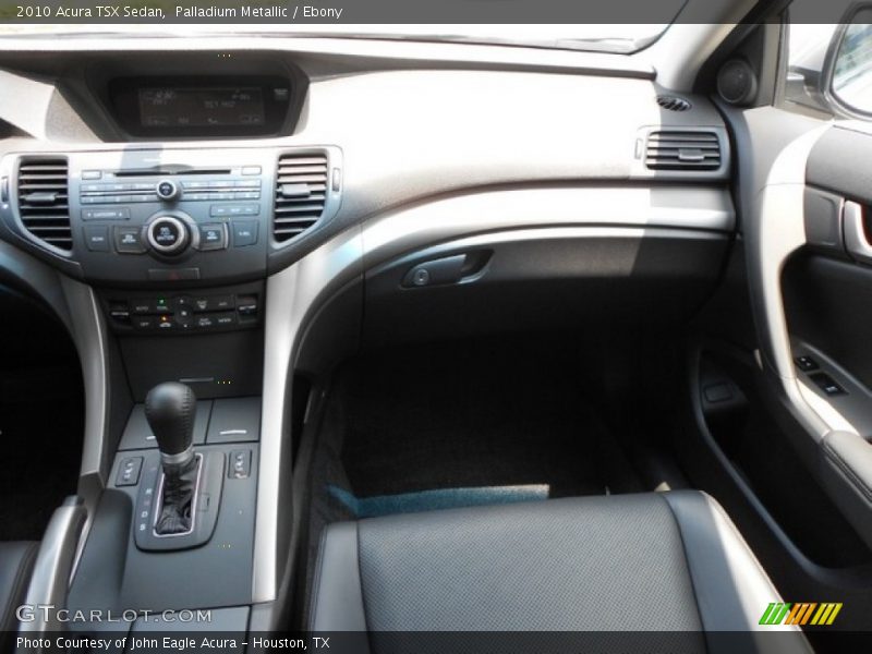Palladium Metallic / Ebony 2010 Acura TSX Sedan