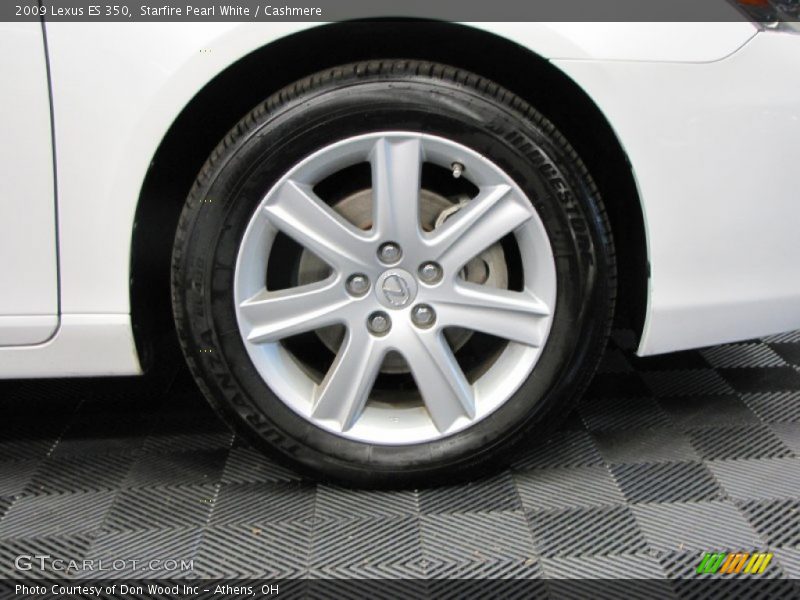Starfire Pearl White / Cashmere 2009 Lexus ES 350