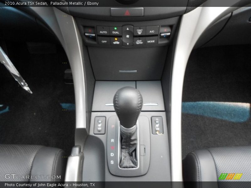 Palladium Metallic / Ebony 2010 Acura TSX Sedan
