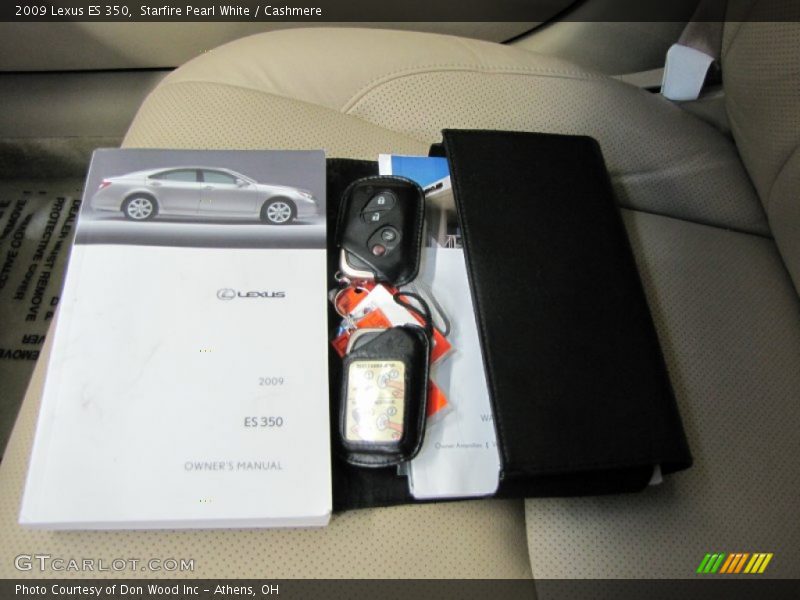 Starfire Pearl White / Cashmere 2009 Lexus ES 350
