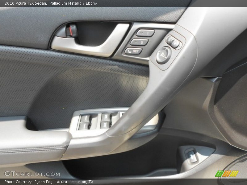 Palladium Metallic / Ebony 2010 Acura TSX Sedan