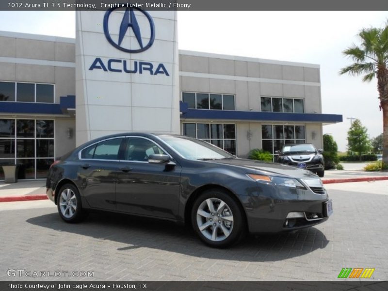 Graphite Luster Metallic / Ebony 2012 Acura TL 3.5 Technology