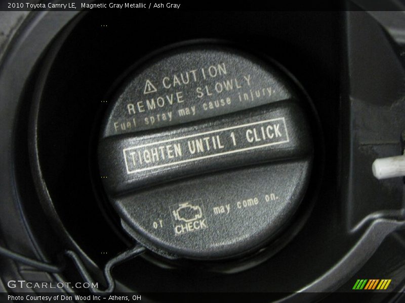 Magnetic Gray Metallic / Ash Gray 2010 Toyota Camry LE