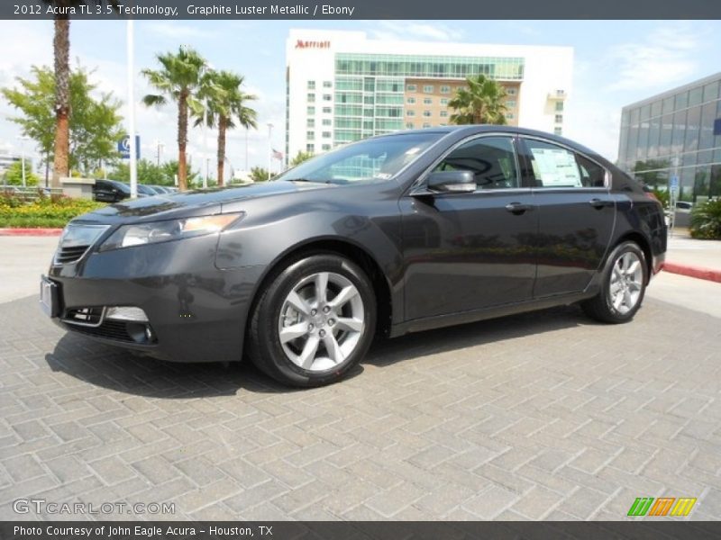 Graphite Luster Metallic / Ebony 2012 Acura TL 3.5 Technology