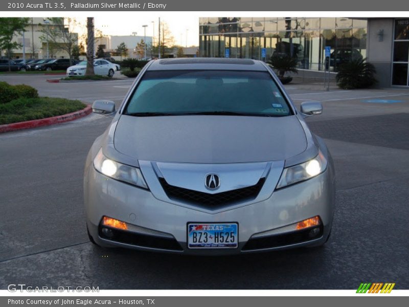 Palladium Silver Metallic / Ebony 2010 Acura TL 3.5