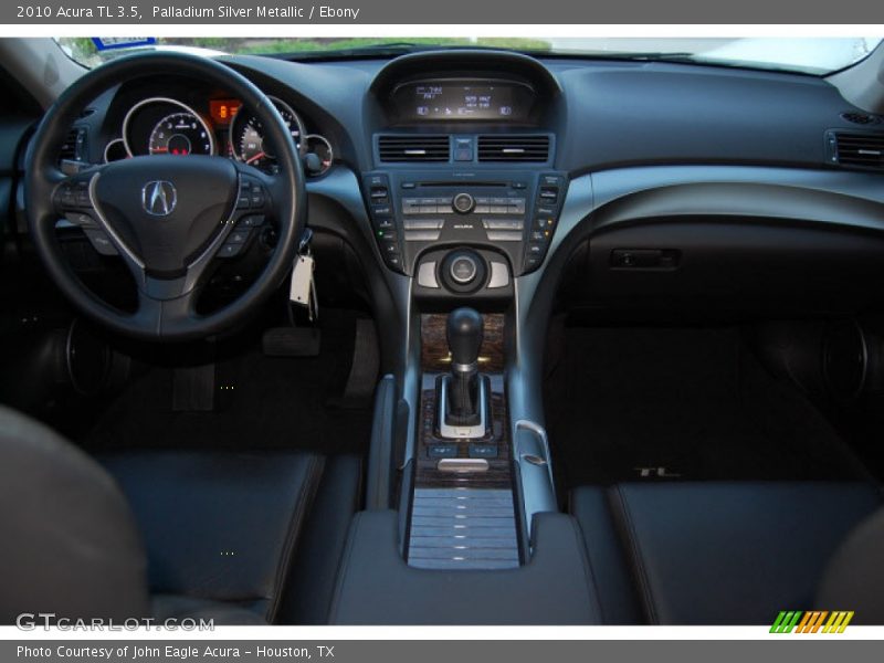 Palladium Silver Metallic / Ebony 2010 Acura TL 3.5