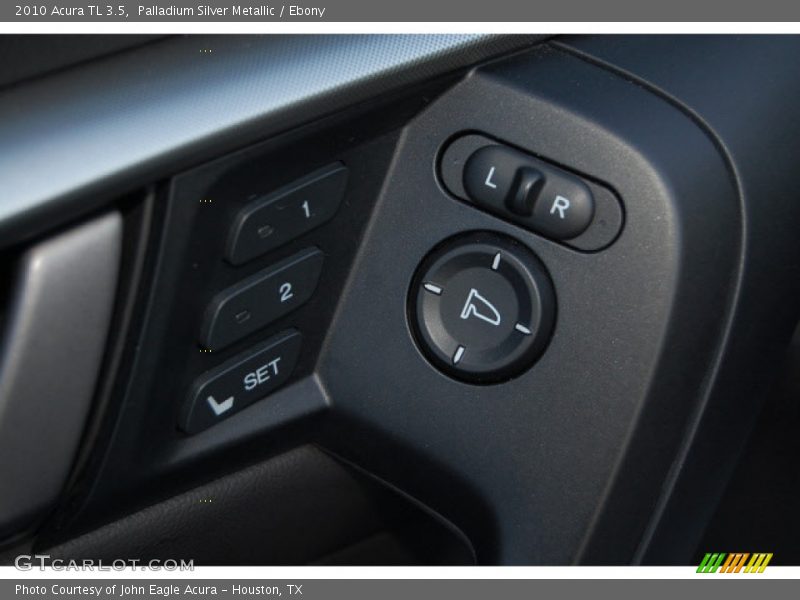 Palladium Silver Metallic / Ebony 2010 Acura TL 3.5