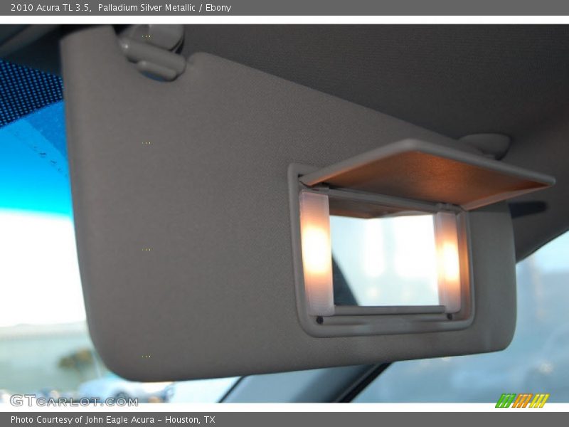 Palladium Silver Metallic / Ebony 2010 Acura TL 3.5