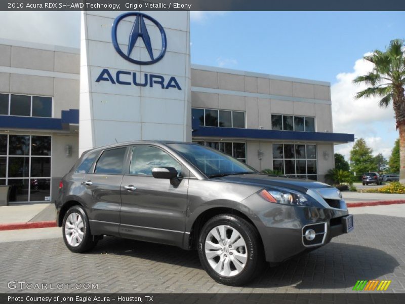 Grigio Metallic / Ebony 2010 Acura RDX SH-AWD Technology