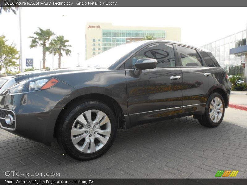 Grigio Metallic / Ebony 2010 Acura RDX SH-AWD Technology
