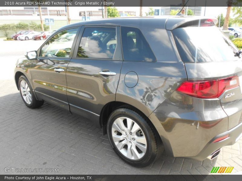 Grigio Metallic / Ebony 2010 Acura RDX SH-AWD Technology