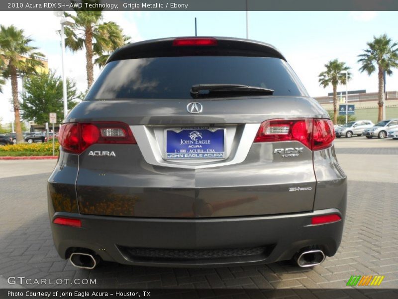 Grigio Metallic / Ebony 2010 Acura RDX SH-AWD Technology