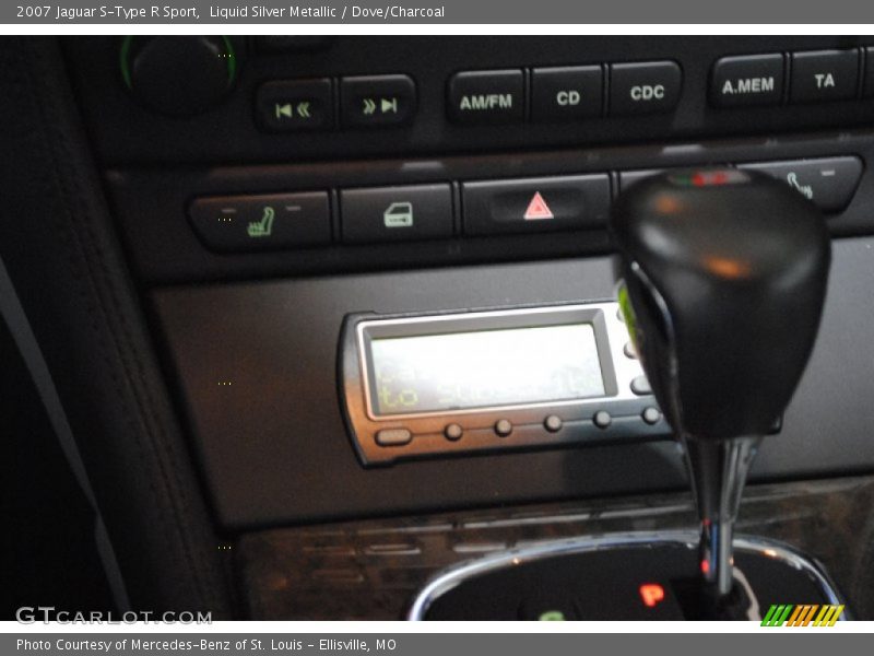Liquid Silver Metallic / Dove/Charcoal 2007 Jaguar S-Type R Sport