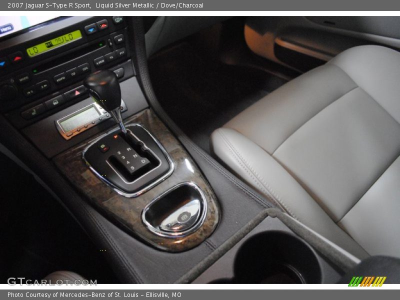 Liquid Silver Metallic / Dove/Charcoal 2007 Jaguar S-Type R Sport