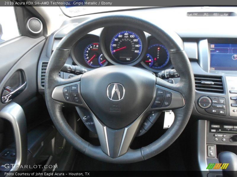 Grigio Metallic / Ebony 2010 Acura RDX SH-AWD Technology