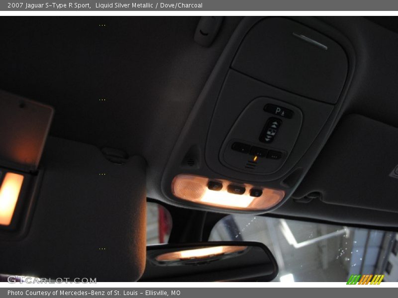 Liquid Silver Metallic / Dove/Charcoal 2007 Jaguar S-Type R Sport