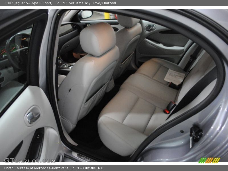  2007 S-Type R Sport Dove/Charcoal Interior